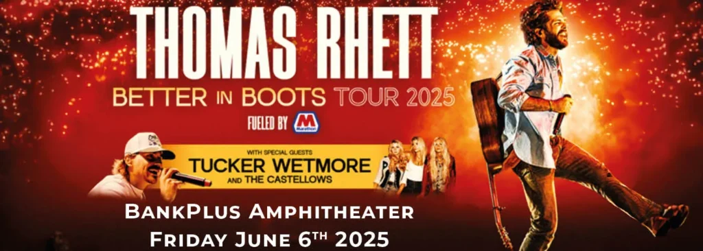 Thomas Rhett at BankPlus Amphitheatre at Snowden Grove